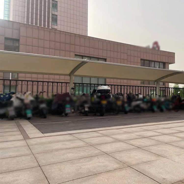 三穗县膜结构电动车棚