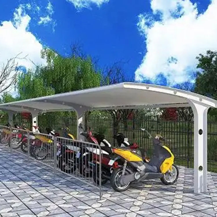 三穗县膜结构电动车棚